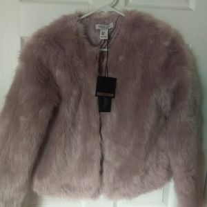 Lavender mini purple fur